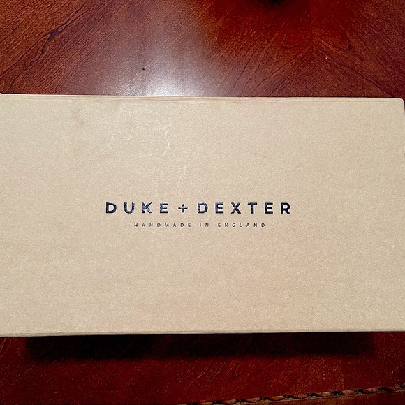 New/Never worn Duke and Dexter WILDE croc penny loafers - Picture 3 of 6